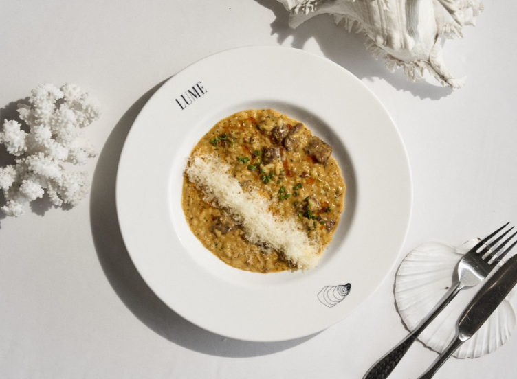 Risotto beef