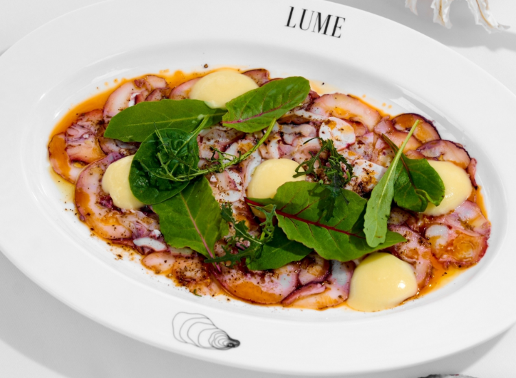 Octopus Carpaccio