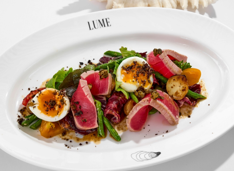 Niçoise Salad with Tuna Tataki