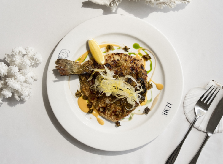 Seabass, salmoriglio